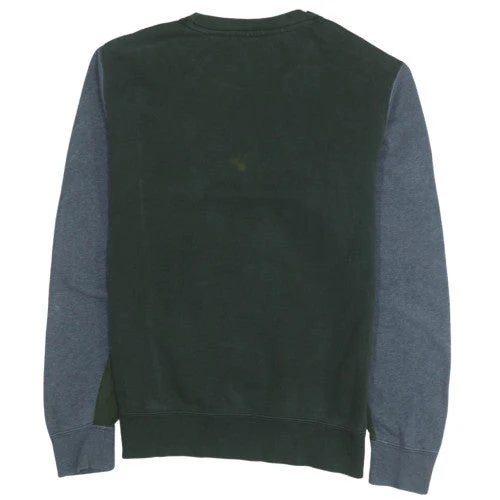 Nike Men's Green Crew Neck Pullover Sweatshirt Size S - Image 4