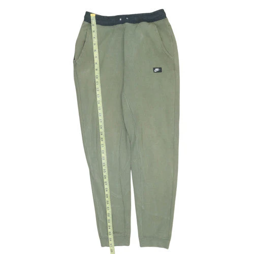 Nike Men's Green Fleece Jogger Trousers Size S Regular Fit - Image 2