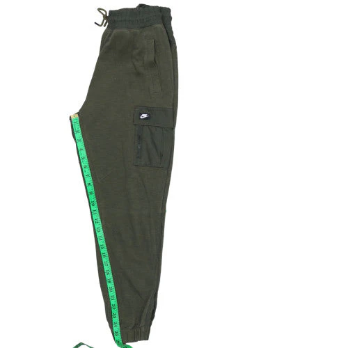 Nike Men's Green Jogger Sweatpants Size M Lightweight Cotton Blend - Image 2