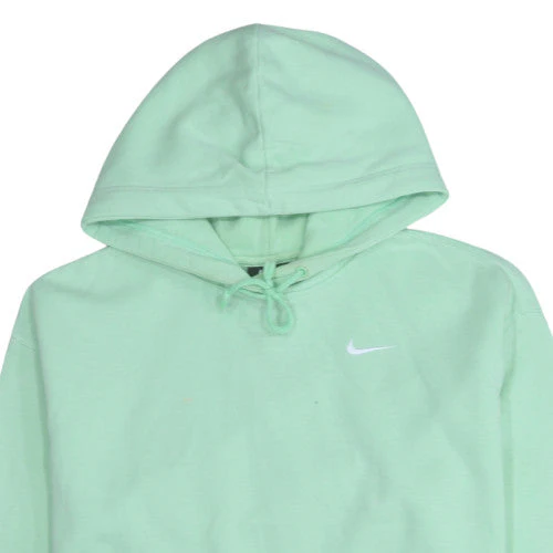 Nike Men's Green Pullover Hoodie M Regular Fit Fleece - Image 8