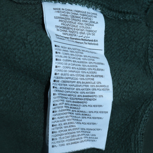 Nike Men's Green Pullover Hoodie Small Cotton Blend Fleece - Image 6