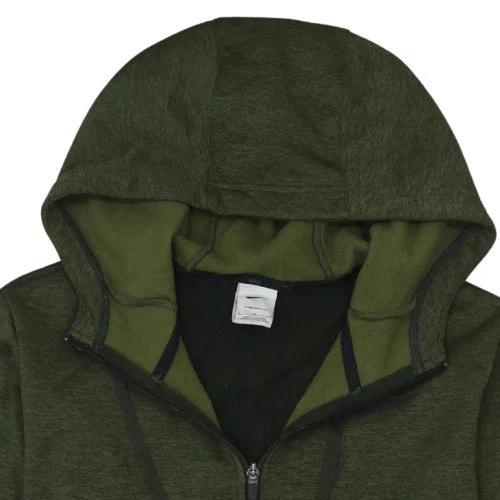 Nike Men's Green Therma-Fit Full Zip Hoodie L Regular - Image 8