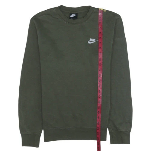 Nike Men's Green XS Crew Neck Pullover Sweatshirt - Image 3