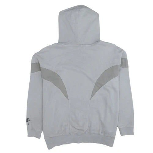 Nike Men's Grey AIR Pullover Hoodie Size M Regular Fit Fleece - Image 4