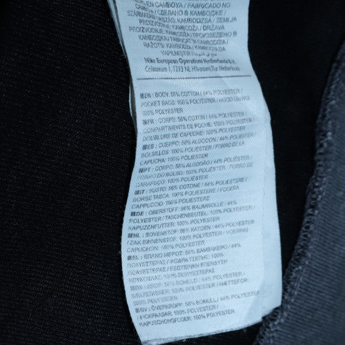 Nike Men's Grey & Black Full Zip Hoodie M Hooded Sweatshirt - Image 5