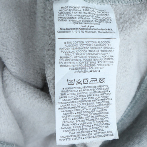 Nike Mens Grey Crew Neck Pullover Sweatshirt L Regular Fit - Image 6