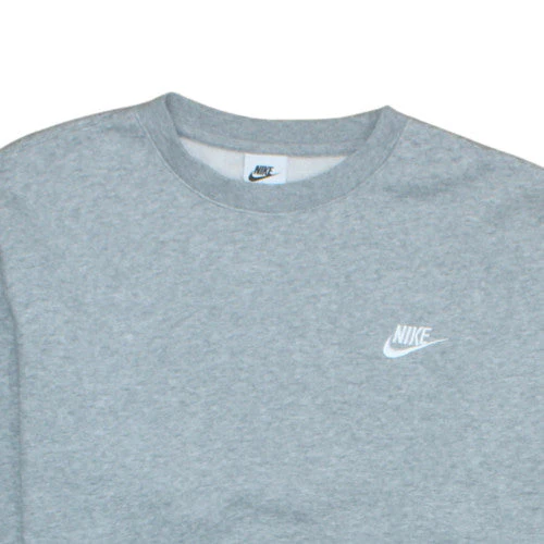 Nike Men's Grey Crew Neck Pullover Sweatshirt M Regular Fit - Image 7