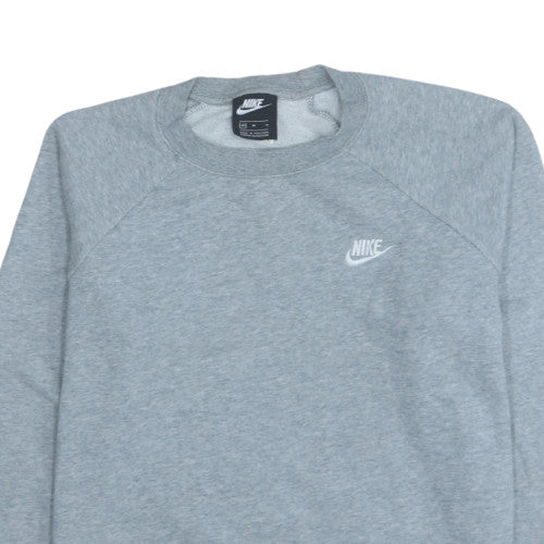 Nike Men's Grey Crew Neck Pullover Sweatshirt M Regular Fit - Image 7