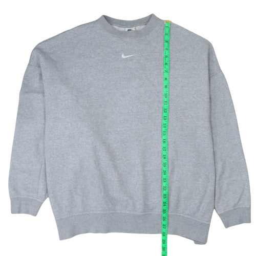 Nike Men's Grey Crew Neck Pullover Sweatshirt M Regular Fit - Image 3