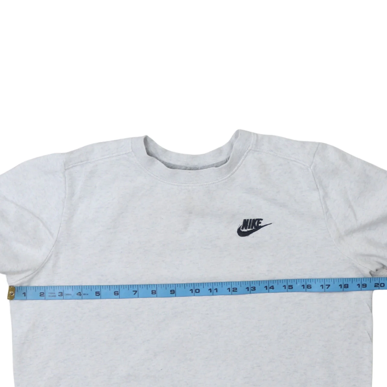 Nike Men's Grey Crew Neck Pullover Sweatshirt Size S - Image 2
