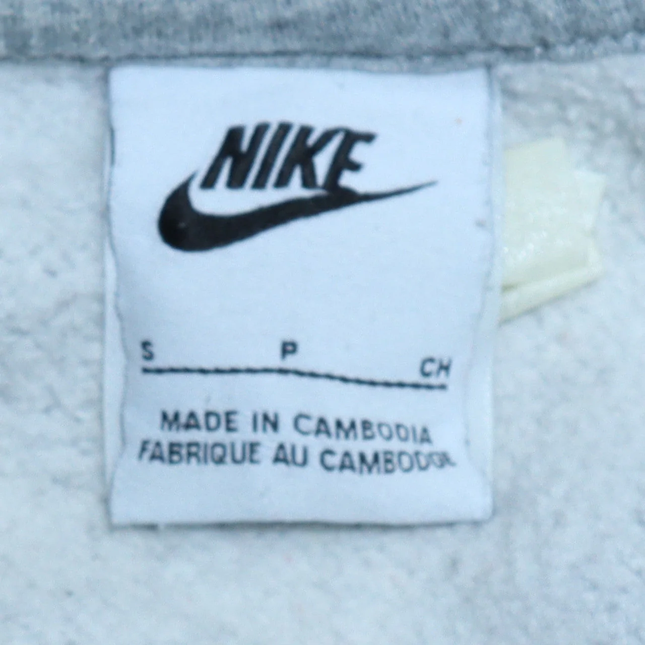 Nike Men's Grey Crew Neck Pullover Sweatshirt Size S - Image 6