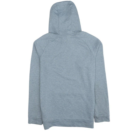 Nike Men's Grey Dri-Fit Logo Pullover Hoodie Size M - Image 4