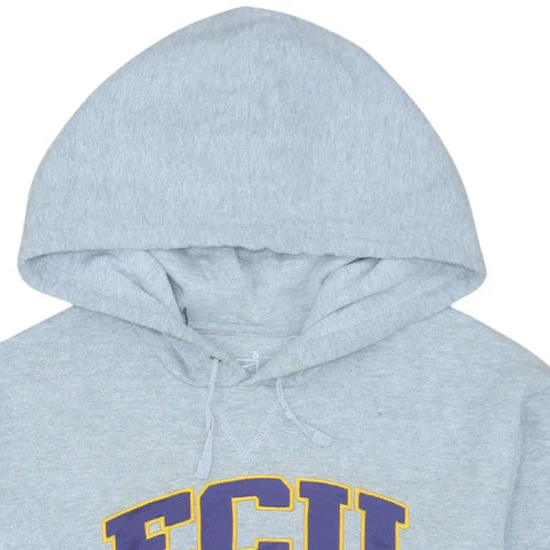 Nike Men's Grey ECU Logo Pullover Hoodie Size S - Image 7