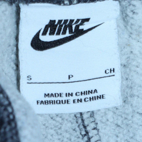 Nike Men's Grey Fleece Jogger Sweatpants S Regular Fit - Image 5