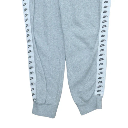 Nike Men's Grey Fleece Jogger Trousers Size S Sportswear - Image 8