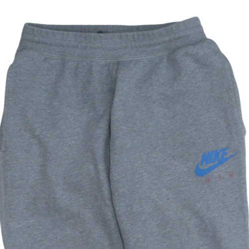 Nike Men's Grey Fleece Sweatpants Medium Jogger Style Activewear - Image 7