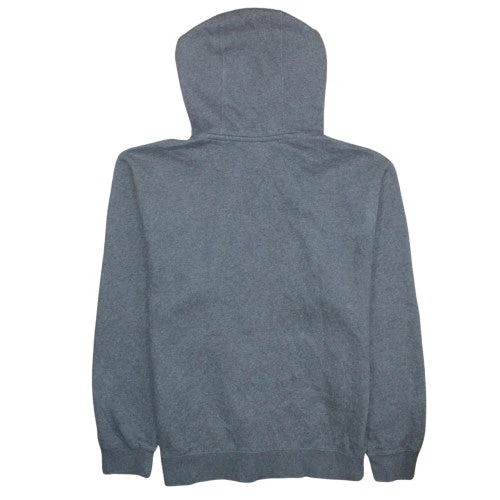 Nike Men's Grey Full Zip Hoodie L Fleece Classic Sweatshirt - Image 4