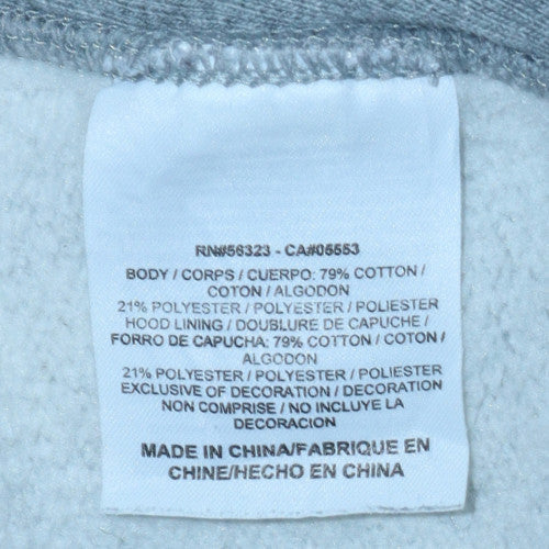 Nike Men's Grey Full Zip Hoodie L Regular Sportswear - Image 6
