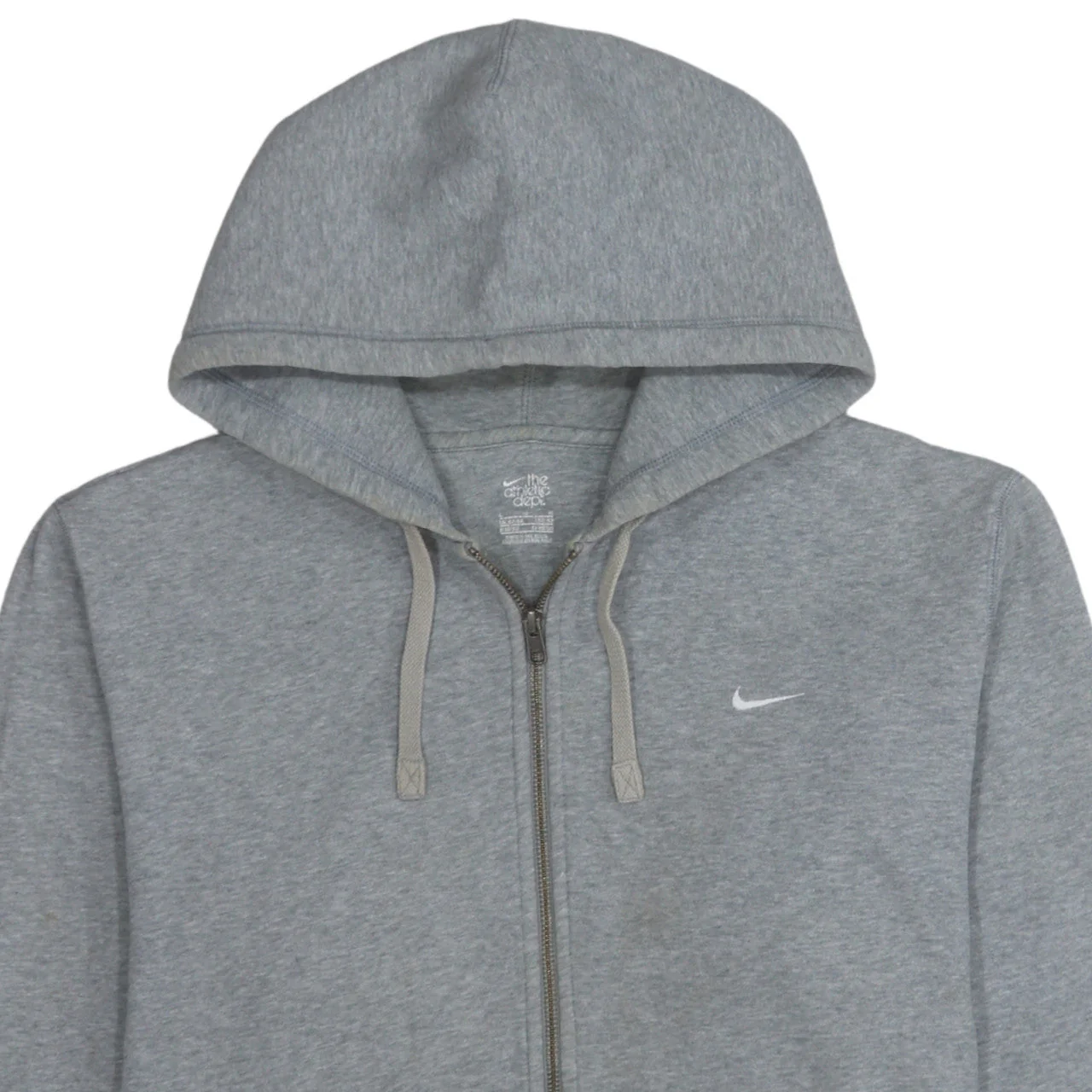 Nike Men's Grey Full Zip Hoodie L Sports Athletic Dept - Image 8