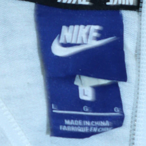 Nike Men's Grey Full Zip Hoodie Size L Sportswear Jacket - Image 5