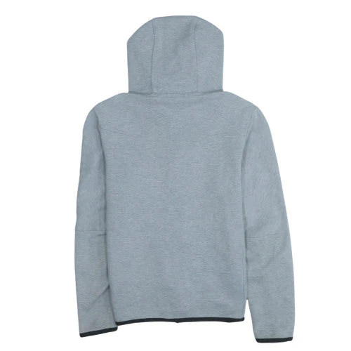 Nike Men's Grey Full Zip Hoodie Size S Lightweight Sportswear - Image 4
