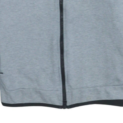 Nike Men's Grey Full Zip Hoodie Size S Lightweight Sportswear - Image 7