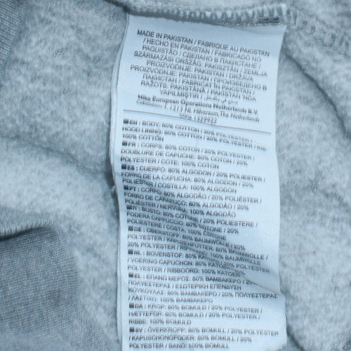 Nike Men's Grey Full Zip Hoodie Size S Sportswear Fleece - Image 5