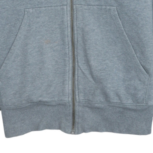 Nike Men's Grey Full Zip Hoodie Small Fleece Sweatshirt - Image 7