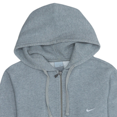 Nike Men's Grey Full Zip Hoodie Small Fleece Sweatshirt - Image 8