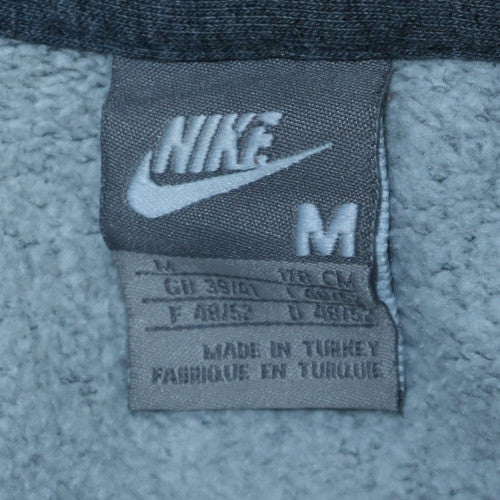 Nike Men's Grey Full Zip Hoodie Sweatshirt M Fleece Lined - Image 5