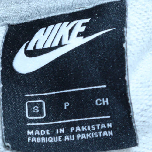 Nike Men's Grey Full Zip Hoodie Sweatshirt Size S Regular Fit - Image 5