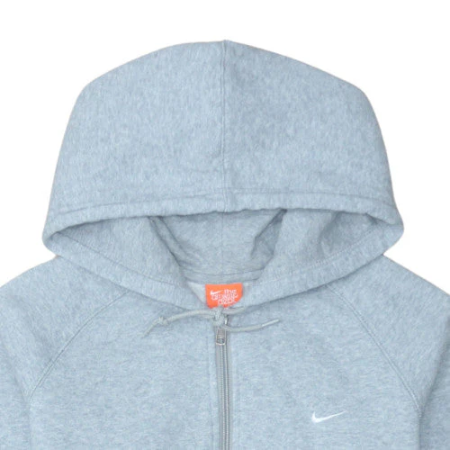 Nike Men's Grey Full Zip Hoodie XL Cotton Blend Athletic Dept - Image 8