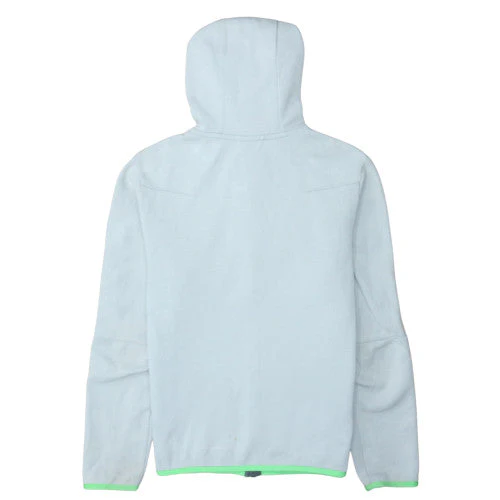 Nike Men's Grey Full Zip Sports Hoodie Size S Lightweight Fleece - Image 4