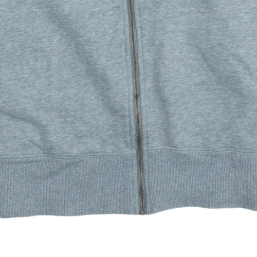 Nike Men's Grey Full Zip Sweatshirt M Regular Fit Athletic Dept - Image 7