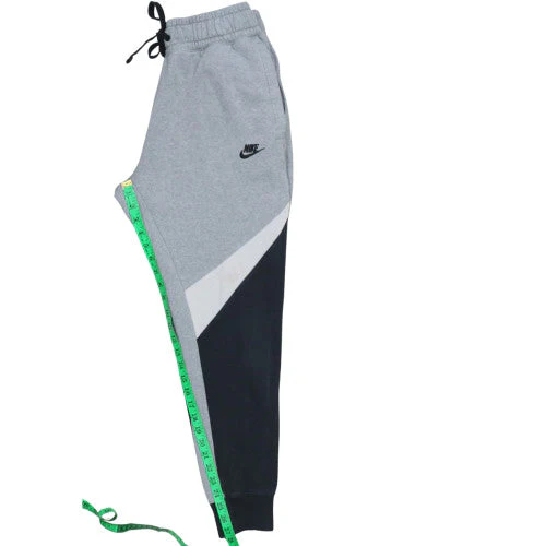 Nike Men's Grey Jogger Sweatpants M Cotton Blend Sportswear - Image 2