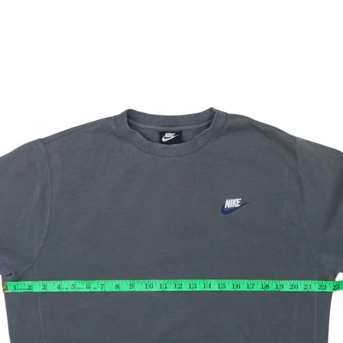 Nike Men's Grey Pullover Crew Neck Sweatshirt Size M - Image 3