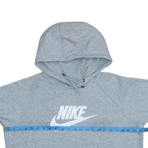 Nike Men's Grey Pullover Hoodie L Regular Fit Sports Style - Image 3