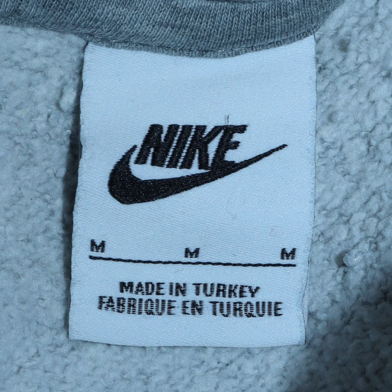 Nike Men's Grey Pullover Hoodie M Graphic Logo Sportswear - Image 5