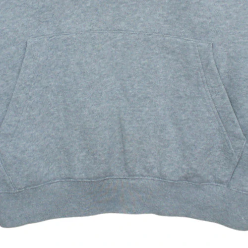 Nike Men's Grey Pullover Hoodie M Regular Fit Fleece Sweatshirt - Image 7