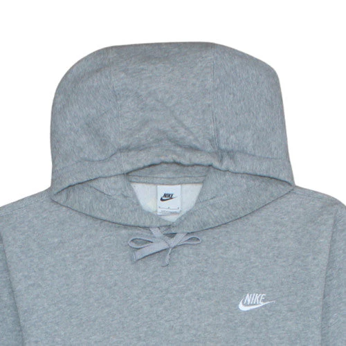 Nike Men's Grey Pullover Hoodie M Regular Fit Fleece Sweatshirt - Image 8