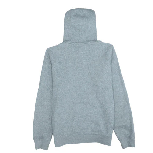 Nike Men's Grey Pullover Hoodie M Regular Fit Fleece Sweatshirt - Image 4