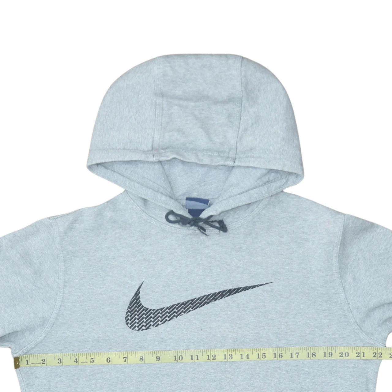 Nike Men's Grey Pullover Hoodie Medium Graphic Sportswear - Image 2