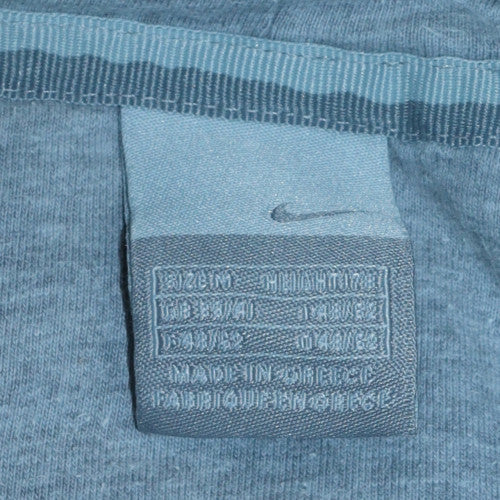 Nike Men's Grey Pullover Hoodie Medium Regular Fit Fleece - Image 5