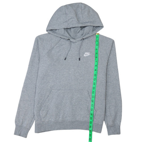 Nike Men's Grey Pullover Hoodie S Regular Fit Fleece Sweatshirt - Image 3