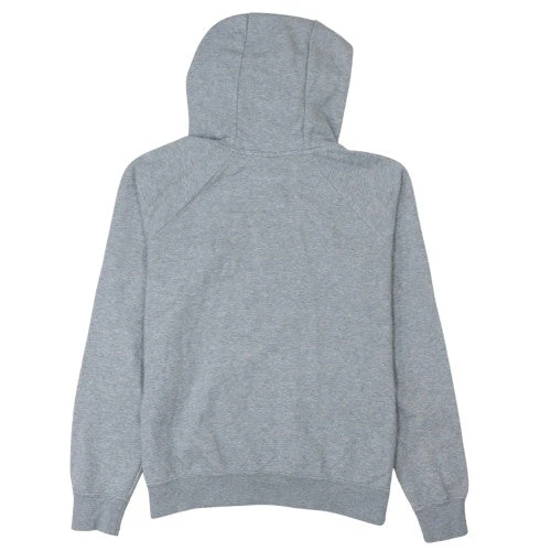 Nike Men's Grey Pullover Hoodie S Regular Fit Fleece Sweatshirt - Image 4