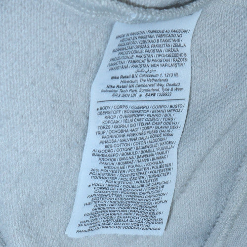 Nike Men's Grey Pullover Hoodie Size M Regular Fit Sportswear - Image 6