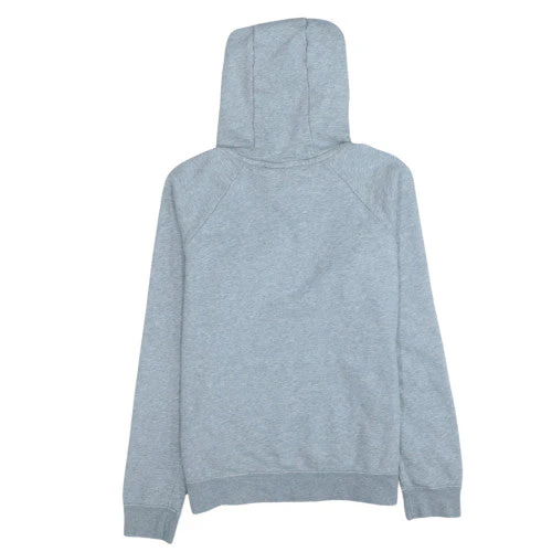 Nike Men's Grey Pullover Hoodie Small Graphic Logo Fleece - Image 4