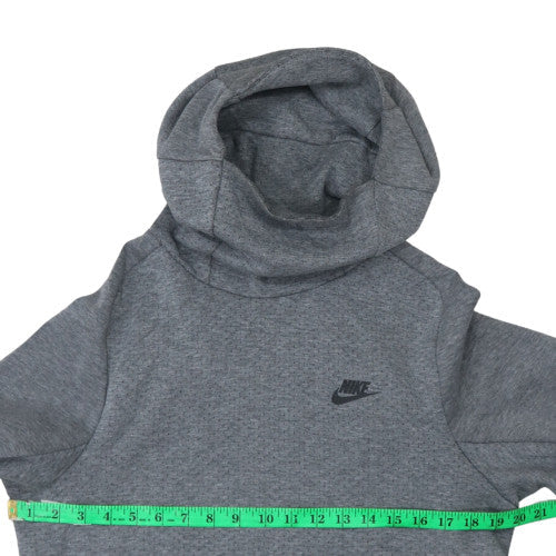 Nike Men's Grey Pullover Hoodie Small High Neck Sportswear - Image 2