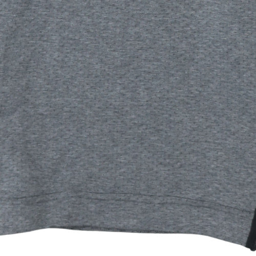 Nike Men's Grey Pullover Hoodie Small High Neck Sportswear - Image 8
