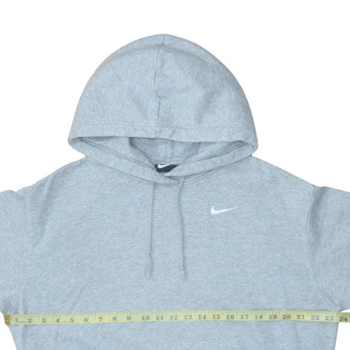 Nike Mens Grey Pullover Hoodie XS Regular Fit Sports Fleece - Image 2
